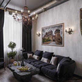Дизайн интерьера кальянной Hookah Place | Портфолио